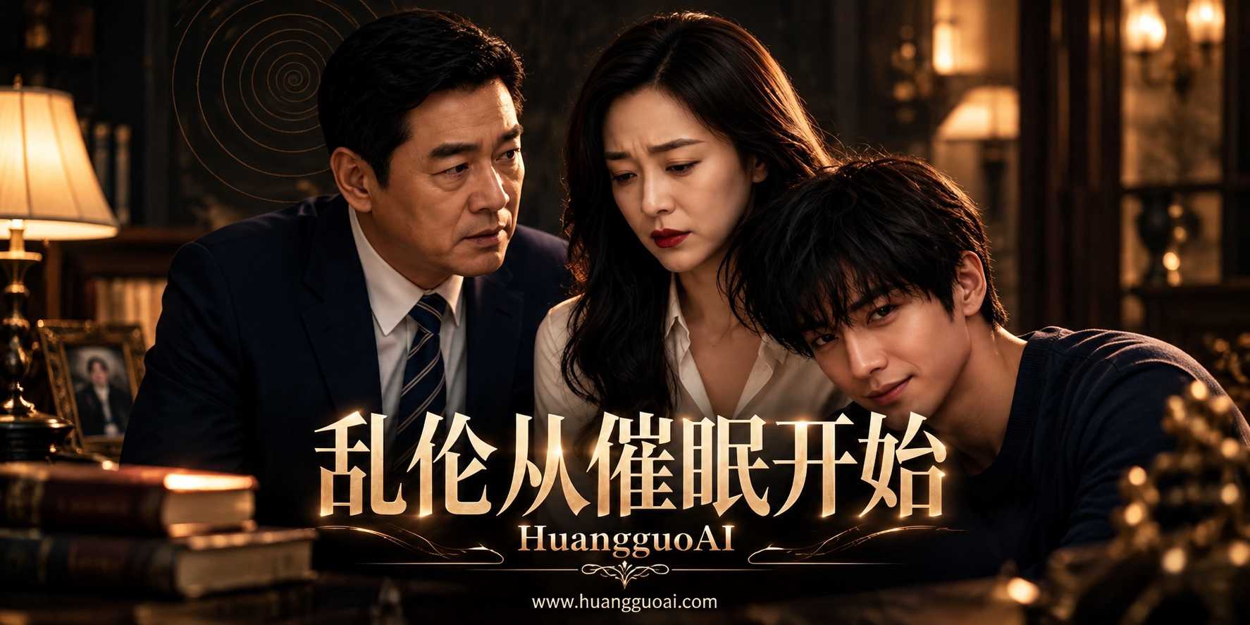 黄果原创AI短剧《乱伦从催眠开始》儿子搜迷奸妈妈催眠后沙发干到高潮